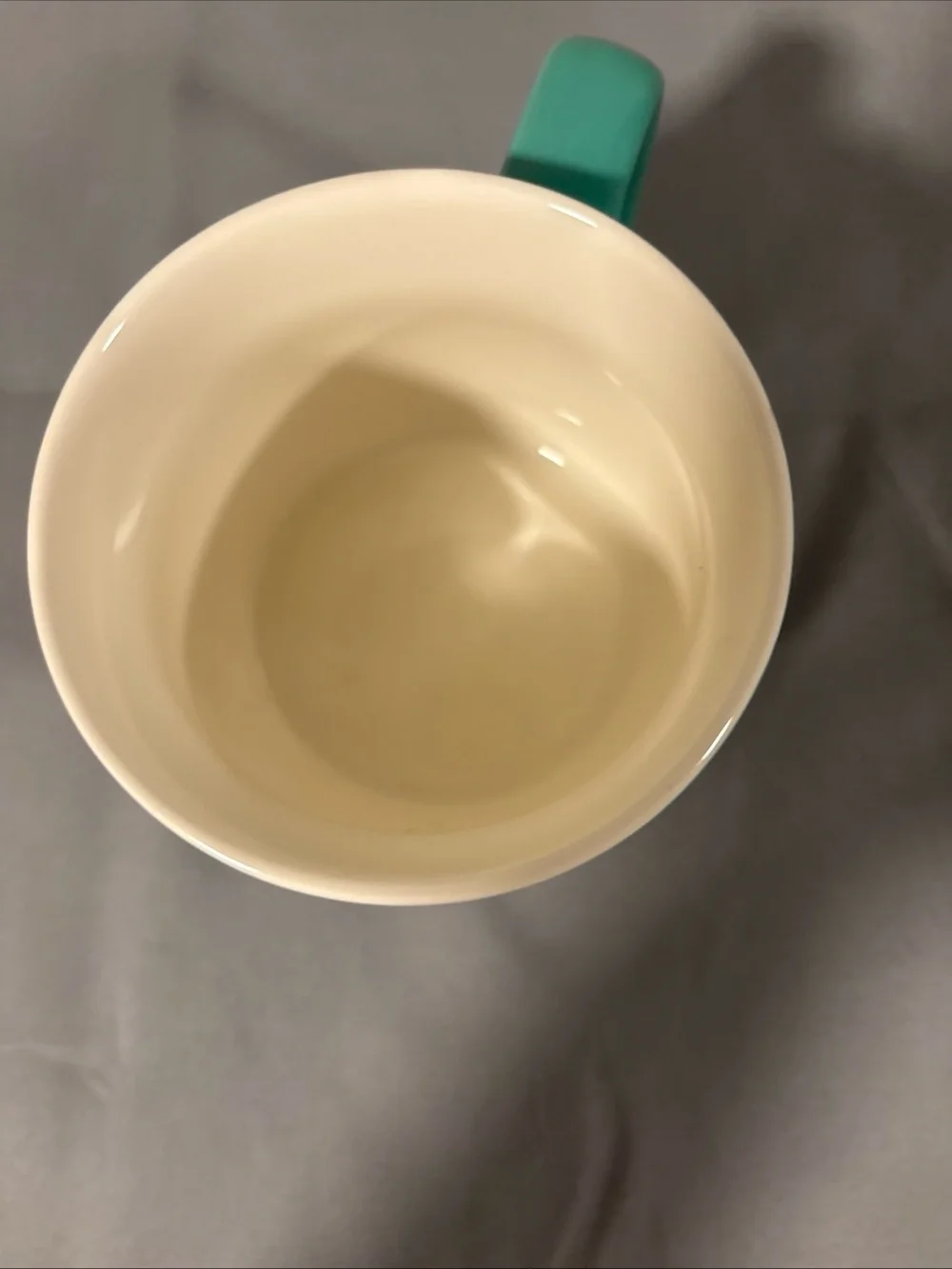 Starbucks Teal Ceramic Mug with Green Siren Logo